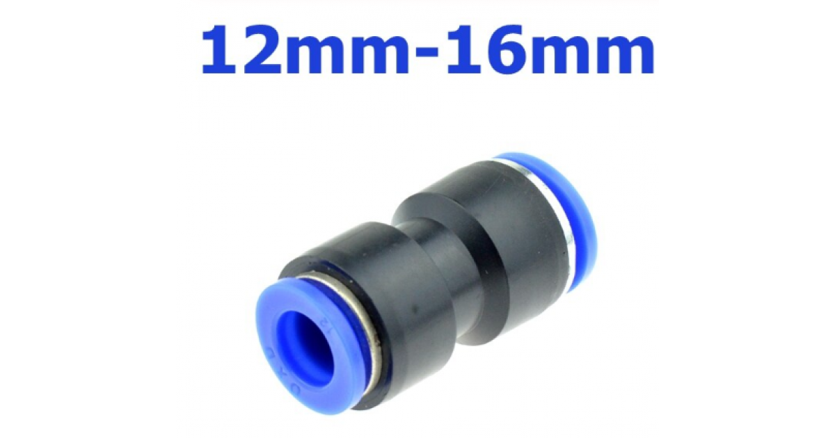Hose Connector Straight reduzierer 16mm 12mm Plastic Connection Piece 